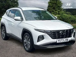 White Used 2023 Hyundai Tucson Premium SUV | £21,850 (Fair price)