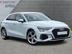 White Used 2023 Audi A3 S-Line Hatchback | £24,536 (Fair price)