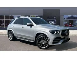 Silver Used 2021 Mercedes GLE300 AMG line SUV | £40,875 (Fair price)