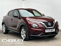 Red Used 2021 Nissan Juke N-Connecta SUV | £13,951 (Fair price)