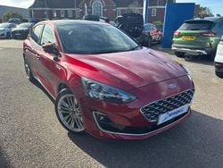 Ruby red Used 2020 Ford Focus Vignale Hatchback | £14,690 (Fair price)