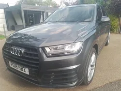 Grey Used 2018 Audi Q7 S-Line SUV | £26,895 (Good price)