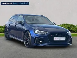 Blue Used 2022 Audi RS4 Design Estate | £62,382 (Fair price)
