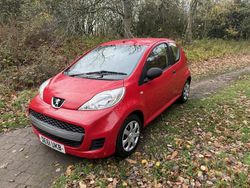 Red Used 2011 Peugeot 107 Hatchback | £1,995 (Fair price)