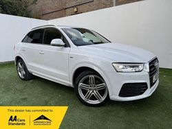 White Used 2015 Audi Q3 S-line plus SUV | £10,495 (Fair price)