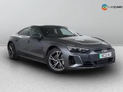 Grey Used 2022 Audi e-tron GT quattro Advanced Sedan | £41,495 (Good price)