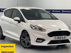White Used 2019 Ford Fiesta ST-Line Hatchback | £9,656 (Fair price)