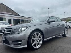 Silver Used 2015 Mercedes C250 Sport Edition Coupe | £8,995 (Super price)