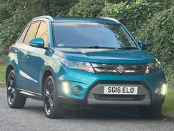 Turquoise Used 2016 Suzuki Vitara SZ5 SUV | £4,975 (Fair price)