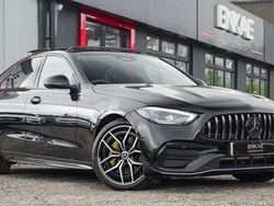 Black Used 2025 Mercedes C200 AMG line Sedan | £41,995
