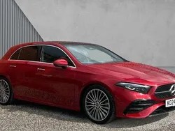 Red Used 2024 Mercedes A180 AMG Line Premium Plus Hatchback | £27,890 (Expensive)