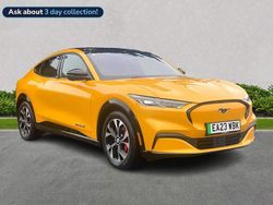 Orange Used 2023 Ford Mustang Mach-E Extended Range SUV | £30,654 (A bit pricey)