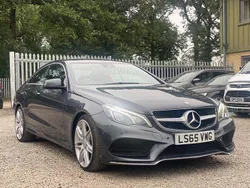 Grey Used 2015 Mercedes E220 AMG line Coupe | £9,990 (Fair price)
