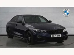 Blue Used 2021 BMW 330e M Sport Sedan | £23,995 (Expensive)