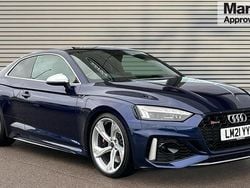Blue Used 2021 Audi RS5 Design Coupe | £42,978 (Good price)