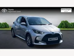 Silver Used 2023 Toyota Yaris Hybrid Hatchback | £17,239 (Good price)