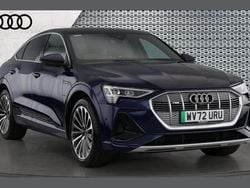 Blue Used 2022 Audi e-tron Sportback S-Line SUV | £24,199 (Fair price)