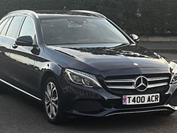 Blue Used 2016 Mercedes C350 Estate | £11,695 (Fair price)
