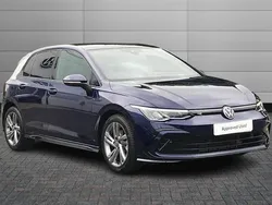 Dolphin grey Used 2024 VW Golf VIII R-line Hatchback | £26,250 (Expensive)