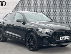 Black Used 2025 Audi Q8 Black Edition SUV | £60,304 (A bit pricey)
