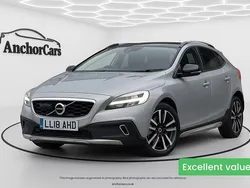Silver Used 2018 Volvo V40 CC Pro Estate | £15,295