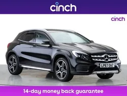 Black Used 2018 Mercedes GLA200 AMG line SUV | £12,349 (Fair price)