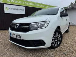 White Used 2017 Dacia Sandero Ambiance Hatchback | £4,795 (Fair price)