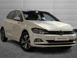 White Used 2021 VW Polo Match Hatchback | £12,691 (Fair price)