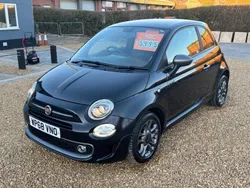 Black Used 2019 Fiat 500 S Hatchback | £5,995 (Fair price)