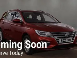 Red Used 2021 MG MG5 EV Exclusive Estate | £11,490