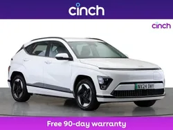 White Used 2024 Hyundai Kona Advanced SUV | £21,499 (Super price)