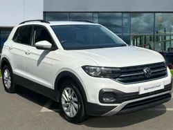 Pure white Used 2022 VW T-Cross Edition SUV | £16,185 (Fair price)