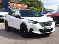 White Used 2021 Peugeot e-2008 GTi SUV | £12,995 (Fair price)