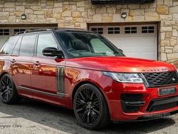 Red Used 2018 Land Rover Range Rover SVAutobiography Dynamic Black SUV | £51,995 (Expensive)