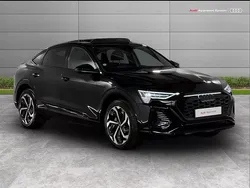 Black Used 2023 Audi Q8 e-tron Black Edition SUV | £44,999