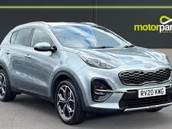 Silver frost metallic Used 2020 Kia Sportage GT-Line SUV | £13,000 (Good price)