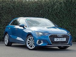 Blue Used 2021 Audi A3 Sport Hatchback | £19,998 (Fair price)