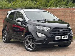 Black Used 2018 Ford Ecosport ST-Line SUV | £8,750 (Good price)