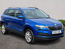 Blue Used 2022 Skoda Karoq SE Technology SUV | £19,897 (Fair price)