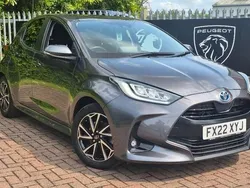Grey Used 2022 Toyota Yaris Hybrid Design Hatchback | £15,213 (Good price)
