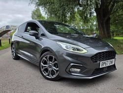 Grey Used 2018 Ford Fiesta ST-Line Hatchback | £5,499 (Fair price)