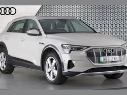 Beige Used 2021 Audi e-tron Advanced SUV | £17,990 (Fair price)