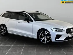 White Used 2021 Volvo V60 R-Design Estate | £20,695 (Fair price)