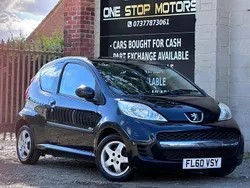 Black Used 2010 Peugeot 107 Allure Hatchback | £1,295 (Good price)