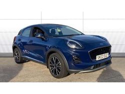 Blue Used 2022 Ford Puma Gen-E Titanium SUV | £11,375 (Fair price)