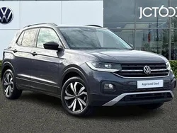 Grey Used 2022 VW T-Cross Black Edition SUV | £17,526 (Fair price)