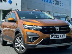 Orange Used 2022 Dacia Sandero Comfort Hatchback | £11,750 (Fair price)