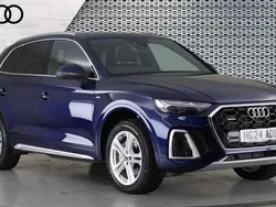 Blue New 2024 Audi Q5 S-Line SUV | £39,345 (Fair price)