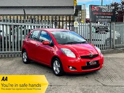 Red Used 2010 Toyota Yaris Hatchback | £5,480 (A bit pricey)