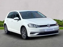White Used 2018 VW Golf VII SE Hatchback | £11,665 (Good price)